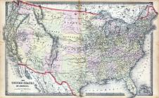 United States Map, Morgan County 1875